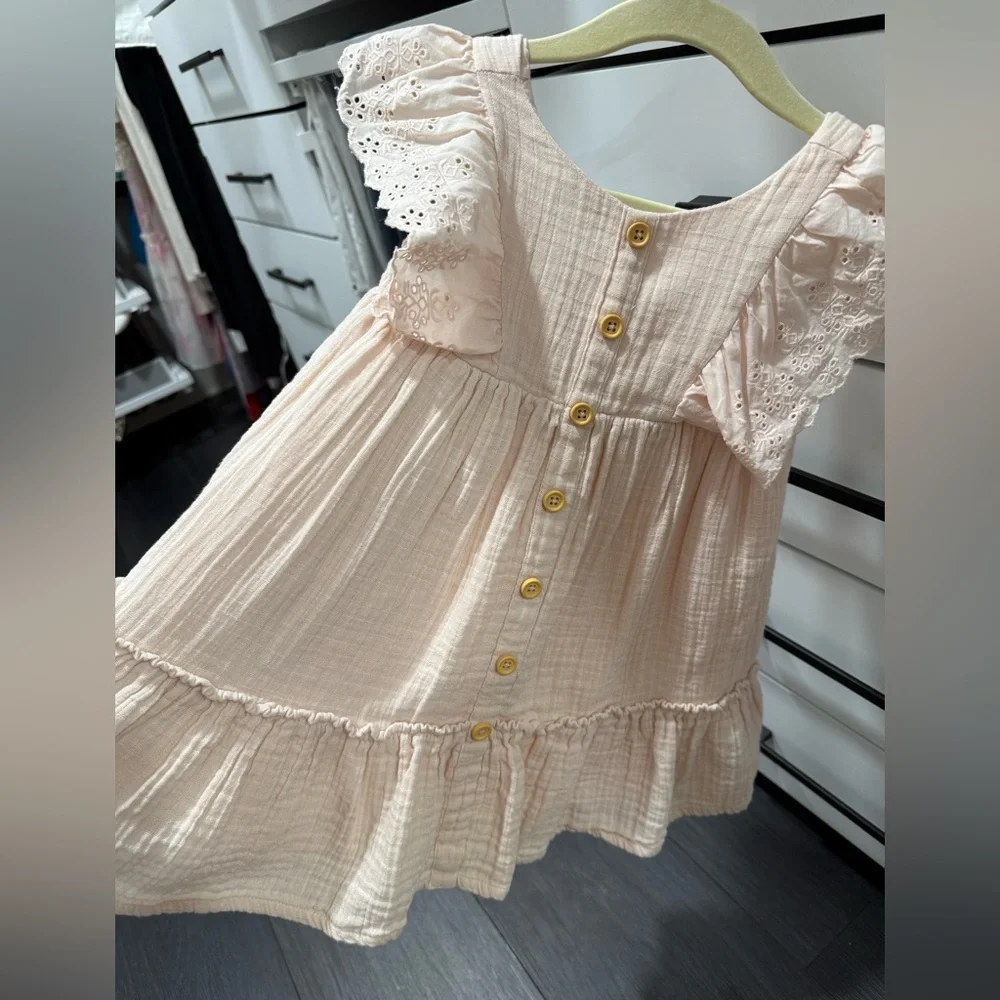 Pink Ruffled Dress - Picture 4 of 4